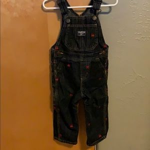 Oshkosh overalls with trains
